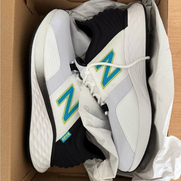 New Balance Black and White Sneakers - Picture 2 of 7